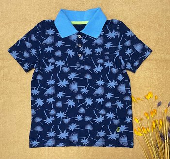 Дитяча футболка - поло Тропіки для хлопчика лакоста