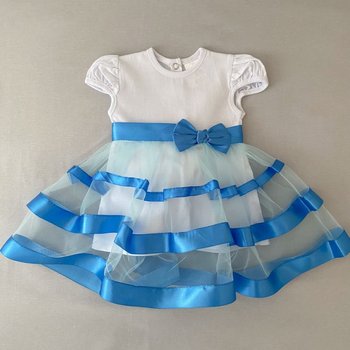 Ошатна сукня Маленька Леді для малечі з блакитним