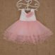 Нарядное платье Наталі для девочки розовое, 92, Кулир