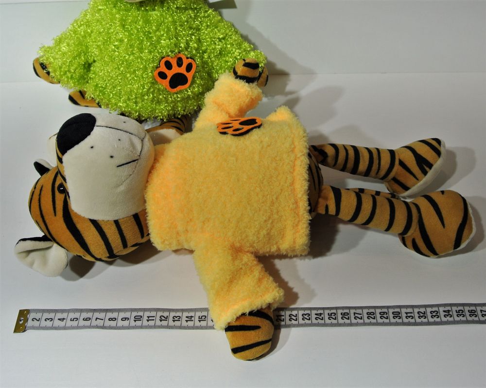 М'яка іграшка Тигруля Дарсі лапки 32 см, Коричневий, М'які іграшки ЛЕВИ, ТИГРИ, ЛЕОПАРДИ, до 60 см