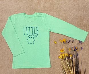 Дитячий реглан Little Boo light green