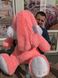 Мягкая игрушка Большой Розовый Заяц 110 см, Розовый, Мягкие игрушки ЗАЙЦЫ, КРОЛИКИ, от 101 см до 200 см