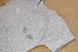 Песочник для новорожденных серый меланж в дырочку, 74, Мультирипп