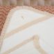 Крижма куточок двошарова махра Сонечко 4 молочна, Махра, Всесезонне, 90х80см
