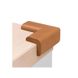 Защитное приспособление на острые углы мебели 4 шт. коричневые