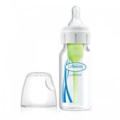 Детская бутылочка для кормления с узким горлышком, 120 мл, 1 шт. в упаковке, Прозрачный, 120 мл, Со стандартным горлышком