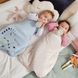 Теплий дитячий спальний мішок 1.5-4 роки Зайченя, Трикотаж, Піжама