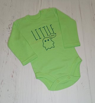 Дитячий боді Little Boo green з довгим рукавом