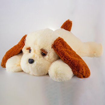 Мягкая игрушка Собака 65 см, Персиковый, Мягкие игрушки СОБАКИ, от 61 см до 100 см