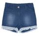 Літній костюм для дівчинки футболка бірюза + шорти джинс, 104, Костюм, комплект