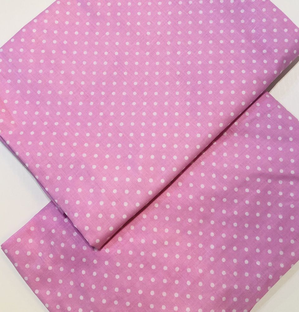 Сменный комплект постельного белья ВЕСЕЛЫЙ ГОРОШЕК розовый фото, цена, описание