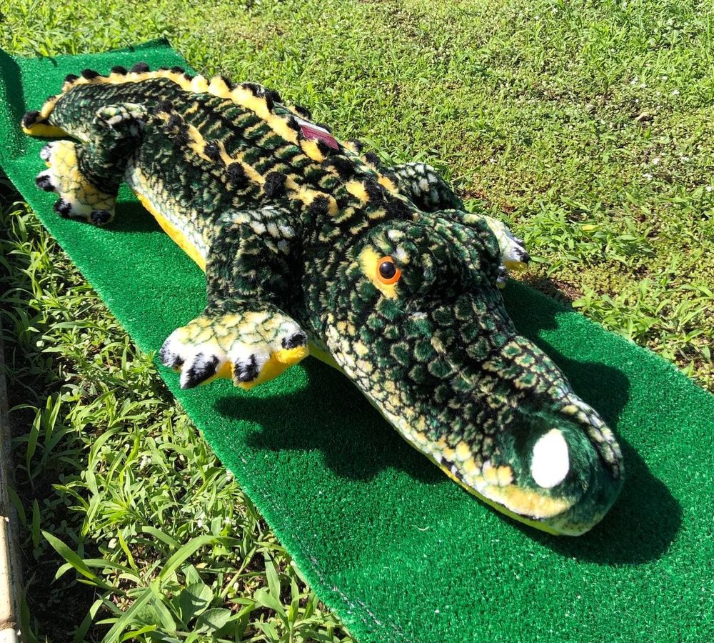 Мягкая игрушка Крокодил африканский средний 125 СМ