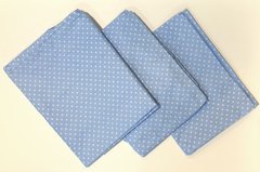 Сменный комплект постельного белья ВЕСЕЛЫЙ ГОРОШЕК голубой фото, цена, описание