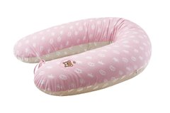 Подушка для беременных и кормления КОРОНА розовая