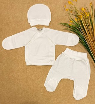 Фото Теплый комплект 3 предмета Milk для новорожденных, купить по лучшей цене 279 грн