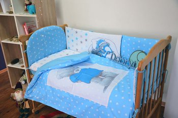 Комплект в ліжечко для новонародженого