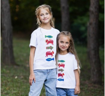 Дитяча футболка Fantastic Friends для дівчинки супрем