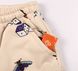 Дитячі спортивні штани Джоггери молочні тринитки, 110, Трикотаж трьохнитка