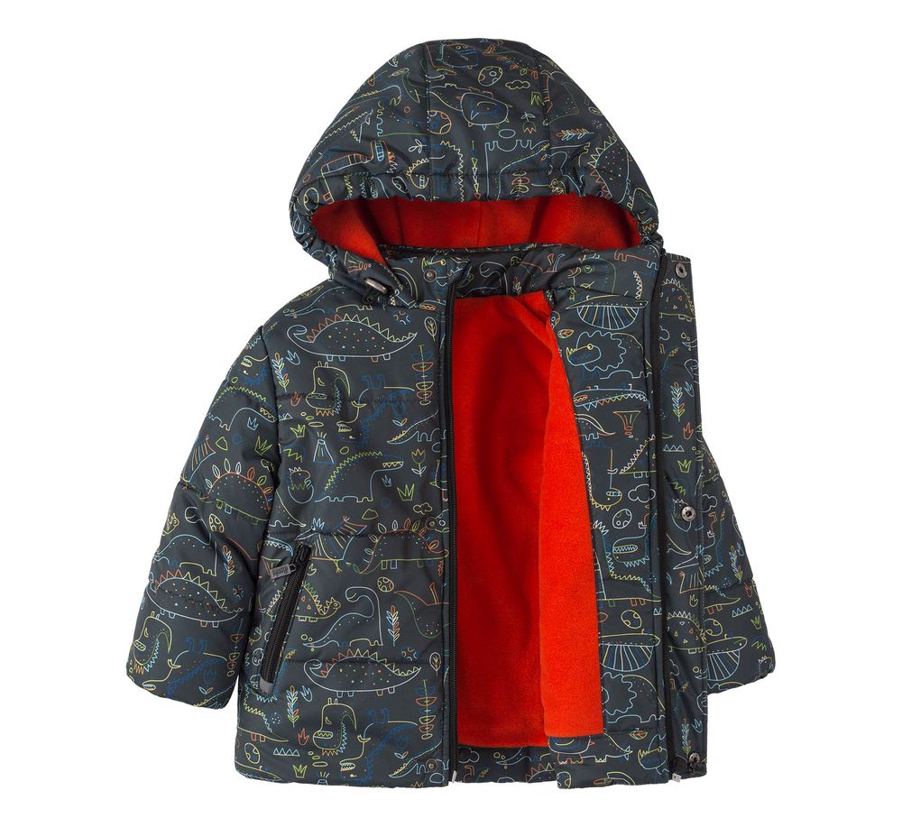 Дитяча зимова куртка Дракоша для хлопчика КТ265 з термоутеплювачем