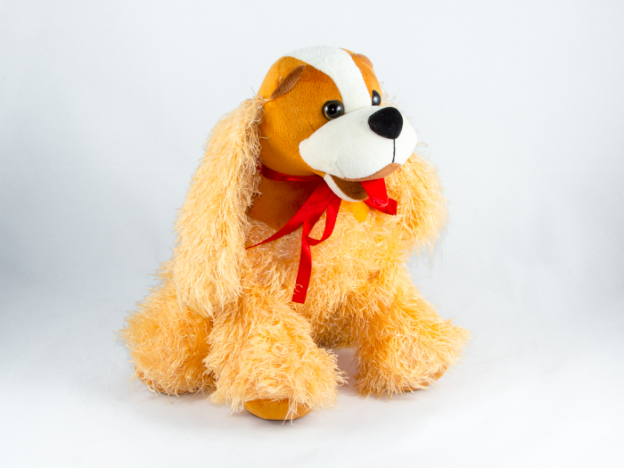 Мягкая игрушка Собака Спаниель 50 СМ, Коричневый, Мягкие игрушки СОБАКИ, до 60 см