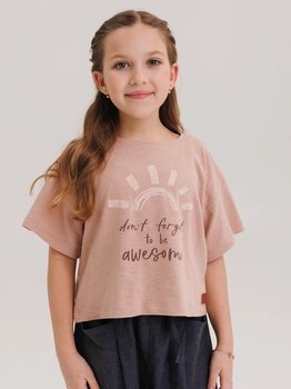 Дитяча футболка Awesome для дівчинки супрем