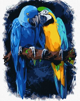 Картина за номерами Два папуги