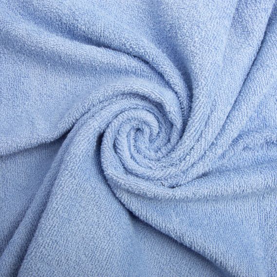 Махровое полотенце Версаче 50 х 85 голубое, Голубой, 50х85