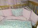 Постільний набір в ліжечко для новонародженого Єдиноріг плюш