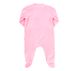 Велюровий комбінезон - чоловічок для малюків з шапочкою Привіт Малюк кп 246 рожевий