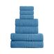 Махровое полотенце Версаче 50 х 85 голубое, Голубой, 50х85