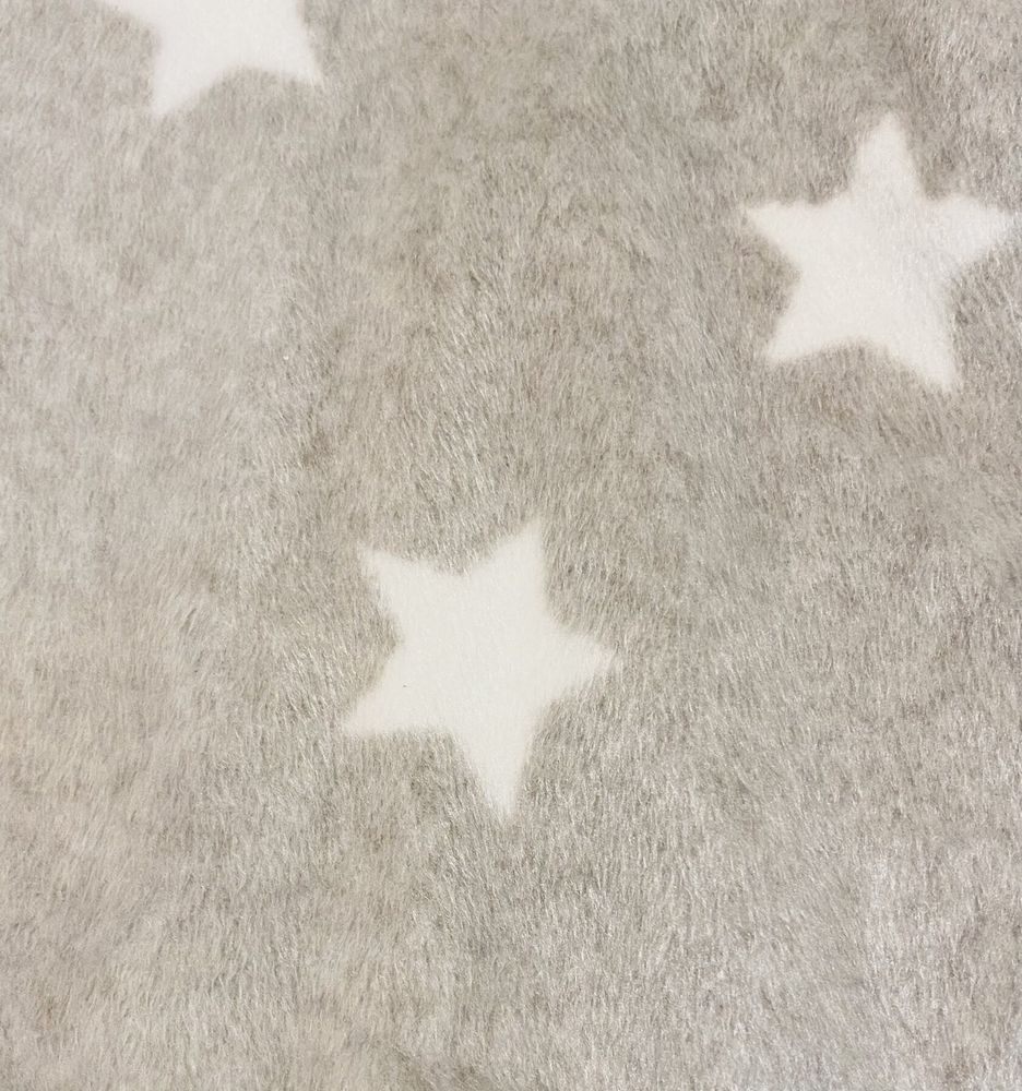 Флисовый комбинезон на подкладке Белые Звезды, 62, Флис