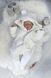 Теплый комплект Пике Пушок 4 предмета для выписки , 0-3 месяца, Пике