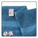 Набор махровых полотенец 2 шт Жаккард Синий 50х90 см, 50х90