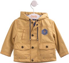 Детская весенняя куртка для мальчика КТ162, Жёлтый, 98, Плащевка