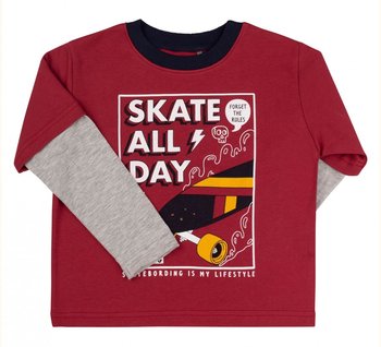 Лонгслів Skate all Day для хлопчика інтерлок