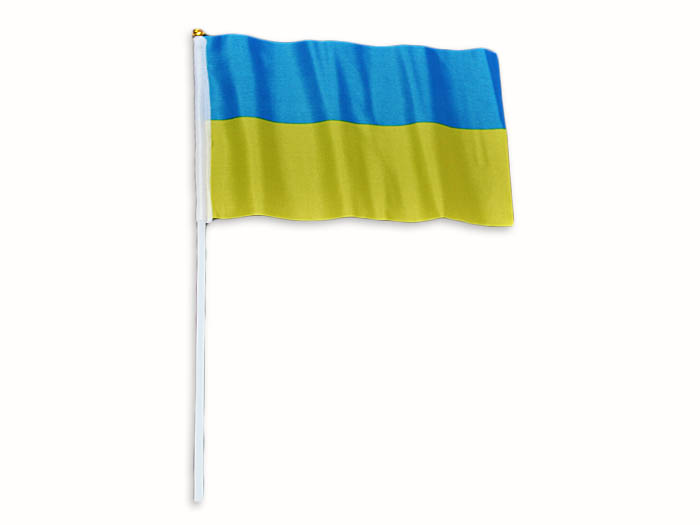 Прапорець Україна 14х21