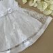 Детское нарядное платье Мрія белая, 92, Кулир, Платье