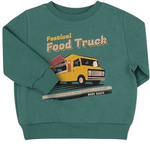 Світшот із начосом Festival Food ДЖ352 для новонародженого хлопчика