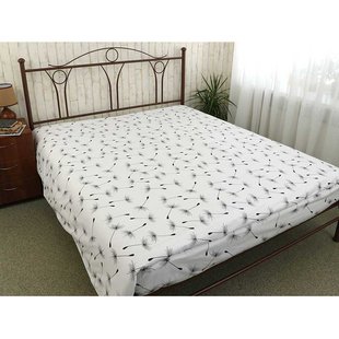 Бязева підковдра Fly white 175х215 см