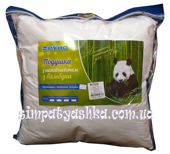 Подушка с наполнителем из бамбука 70 х 70 см