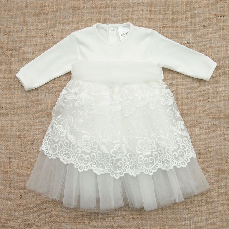 Детское нарядное платье Сяйво молочне