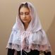Палантин белый пудра Свитлинка женский, Для женщин, Шифон