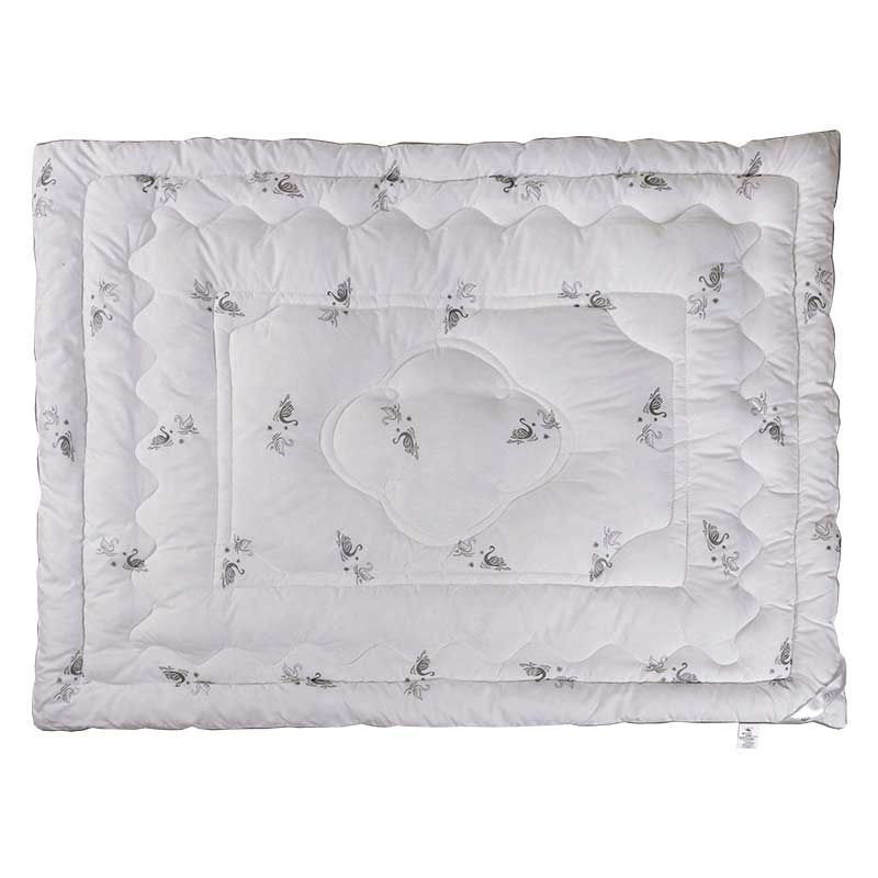 Демисезонное одеяло для малышей из заменителя лебяжьего пуха, 140х105см, Всесезонное, Одеяло