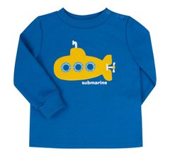 Дитячий джемпер Submarine блакитний інтерлок