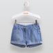 Дитячі джинсові шорти для дівчинки ШР447, 98, Джинс