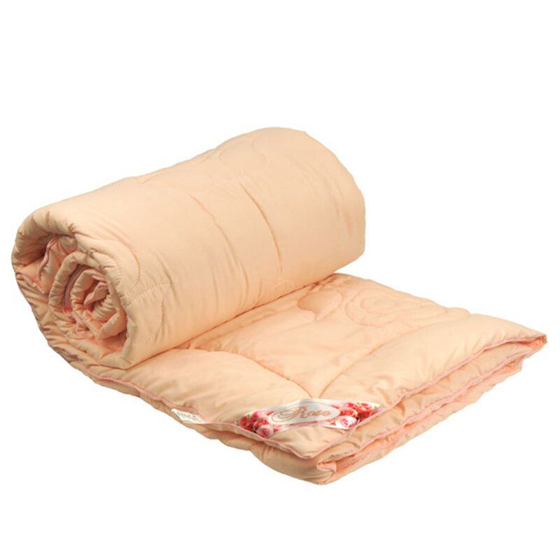 Демисезонное одеяло ТМ Руно Rose с волокном Роза розовое 200х220 см