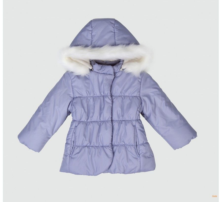 Зимова куртка для дівчинки з термоутеплювачем, 80, Плащівка, Куртка, Для дівчинки