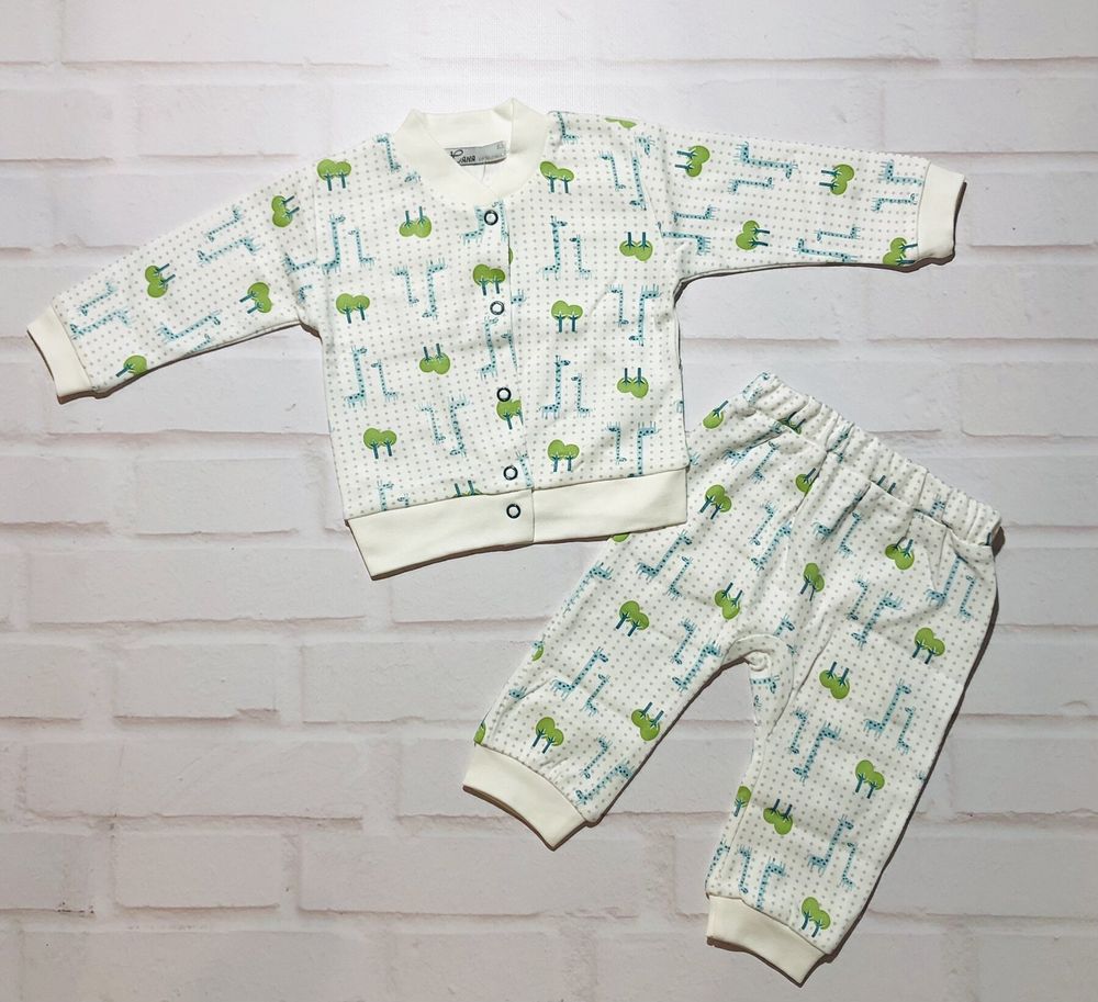 Комплект одежды Сказочные Джунгли кофта и штанишки, 68, Интерлок