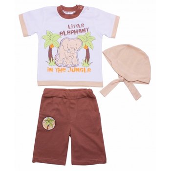 Літній костюм для малюків Джунглі 3 предмета