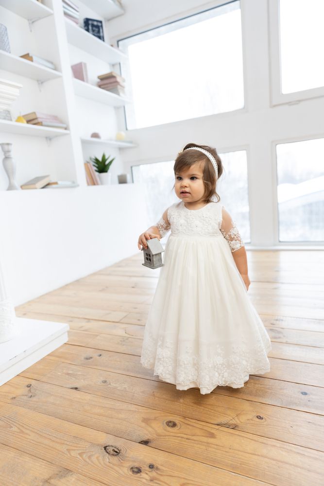 Праздничное платье для малышей Богемия, 62, Трикотаж, Для девочки